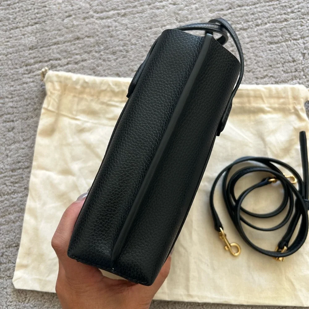 Tory Burch Mini Perry Leather Tote Bag - Picture 4 of 16